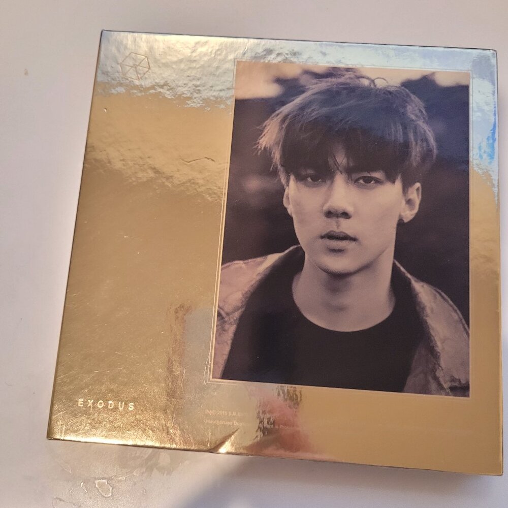 EXO EXODUS 2nd ALBUM Sehun Gold version